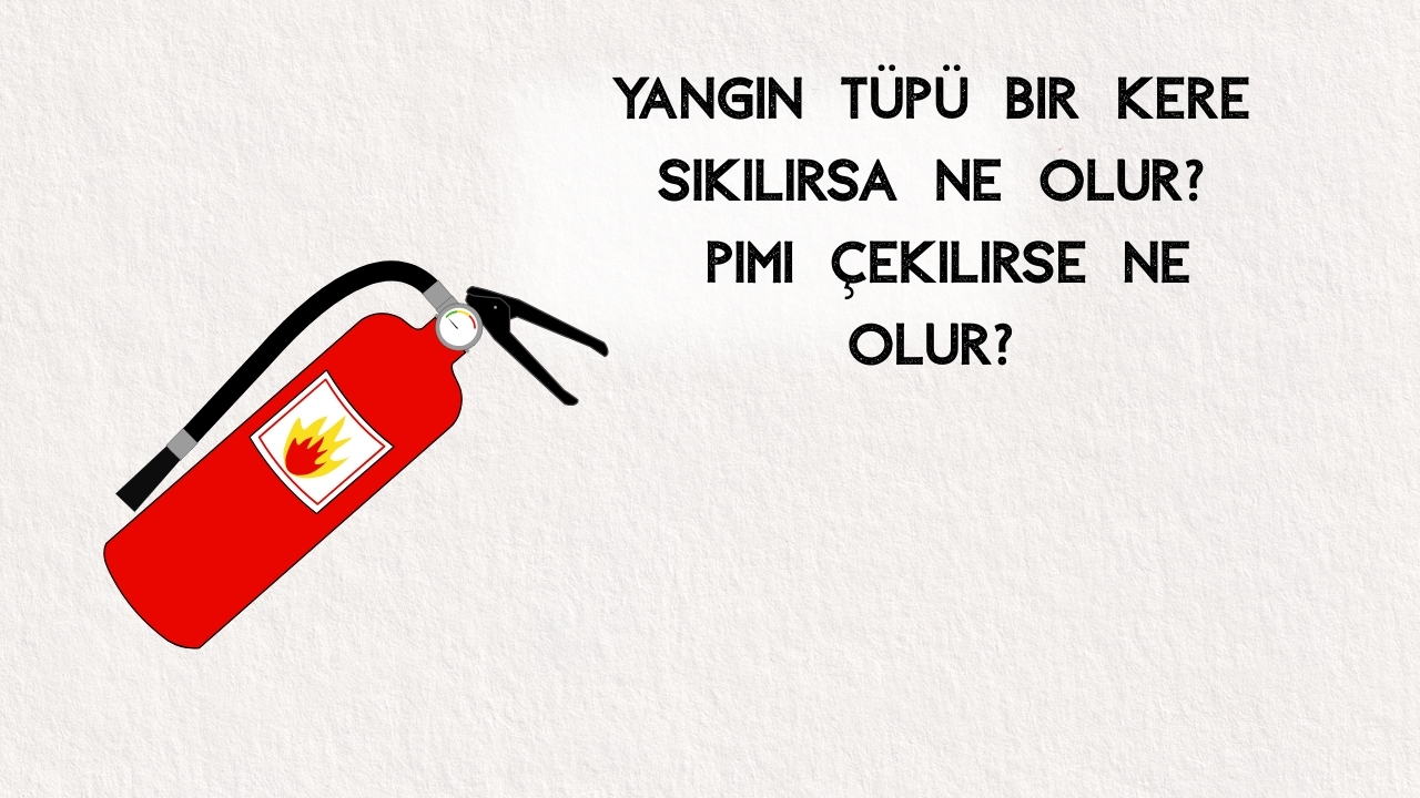 Yangın Tüpü İçnde Ne Var? Türlerine Göre Söndürme Maddeleri ve Kullanım Alanları