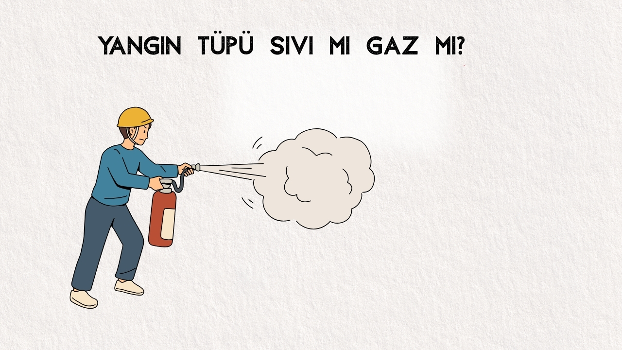 Yangın Tüpü İçnde Ne Var? Türlerine Göre Söndürme Maddeleri ve Kullanım Alanları