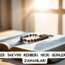Dini Günler Takvimi Rehberi: Hicri Günler ve İbadet Zamanları