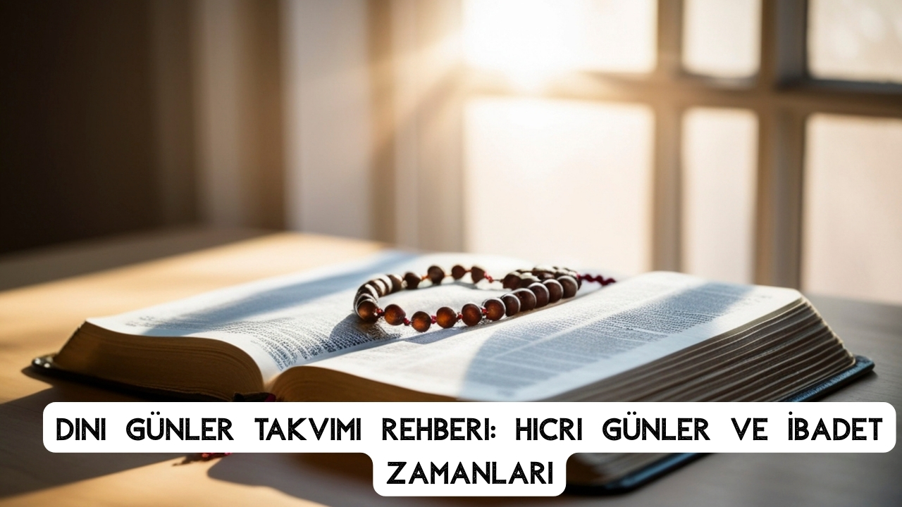 Dini Günler Takvimi Rehberi: Hicri Günler ve İbadet Zamanları
